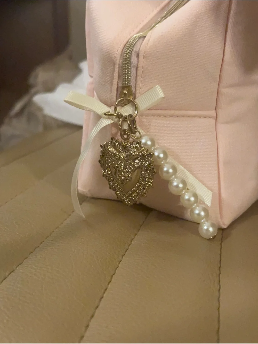 Dolce & Gabbana Pink My Devotion Cosmetic Pouch